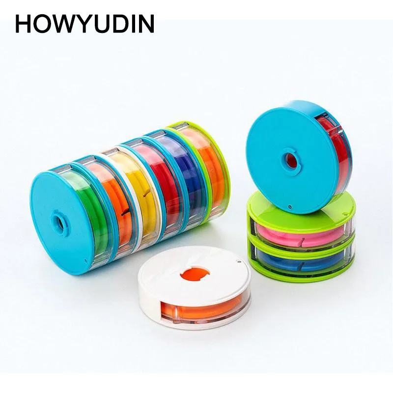 1 قطع سيليكون الخط الرئيسي محور الصيد اكسسوارات للإزالة Pesca Acesorios لف محور صندوق معالجة الصيد خيط صنارة صيد تخزين