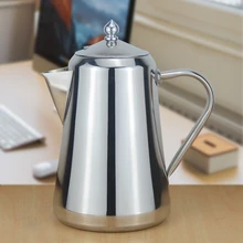 1800 мл благородная стальная бутылка для воды с карбонатом холодной воды для напитков горшок для воды подходит для индукционной варочной продукции