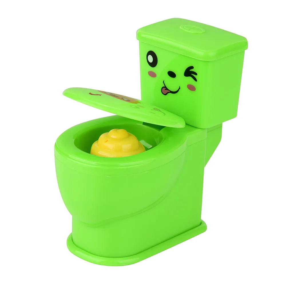 

Mini Funny Prank Squirt Spray Water Toilet Closestool Joke Gag Toy Desktop Gift