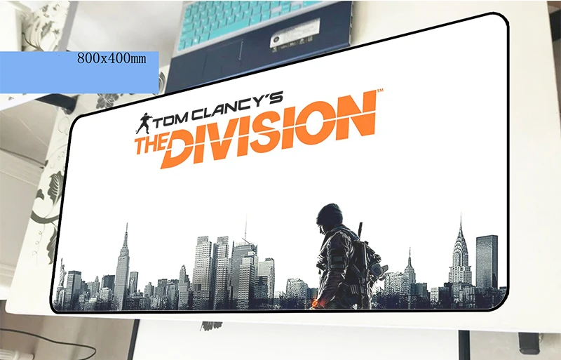 Tom clancy s The Division mousepad 800x400x3mm gaming mouse pad gamer mat Fashion game computer desk