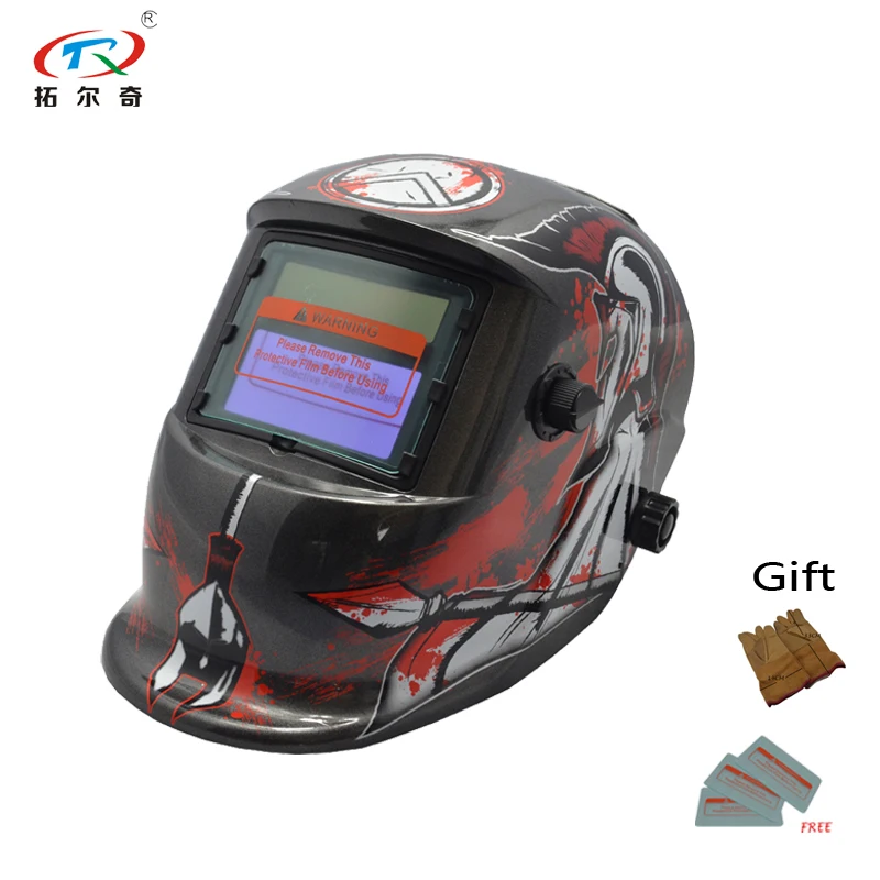 

Auto Darkening Welding Helmet Weld Cap Welding Face Shield Tig Mascara Mig Arc Welder Welding Mask TRQ-HD81-2200DE