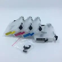 

YOTAT Refillable ink cartridge LC223 LC221 for Brother DCP-4120DW MFC-J4420DW MFC-J4620DW MFC-J4625DW J5320DW J5620DW J5625DW