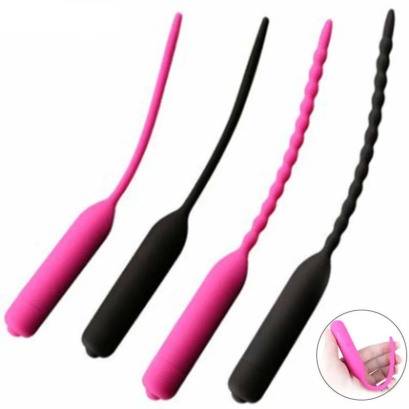 Penis Plug Urethral Vibrator Sound Catheter Sounding Male