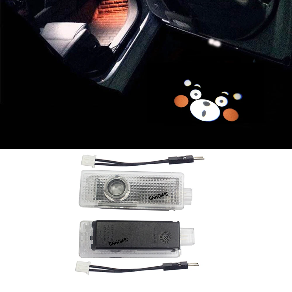 

2X LED Car Door Light Logo Welcome Projector Logo Ghost Shadow Lamp For Mini Clubman R53 R55 R56 R57 R58 R59 R60 F54 F55 F56 F57