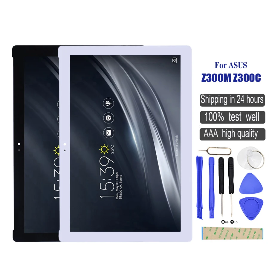 

New 10.1 inch For ASUS ZenPad 10 Z300 Z300C Z300M P00C LCD Display Matrix Touch Screen Digitizer Assembly