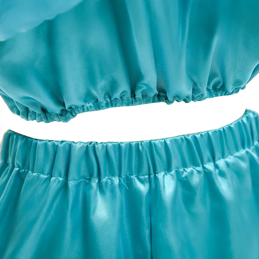 Aladdin Lamp Princess Jasmine Costumes Cosplay For Children Halloween Party Belly Dance Dress Girls Indian Princess Costume Aladdin Lamp Princess Jasmine Costumes Cosplay For Children Halloween Party Belly Dance Dress Girls Indian Princess Costume