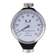 Дюрометр для резиновых шин типа А, Измеритель Твердости Резины 0-100 градусов, дюрометр для шин, манометр, шкала, измерительные инструменты