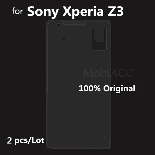 

2 pcs/lot for Sony Xperia Z3 Original Front LCD Supporting Frame Housing Cover Adhesive Waterproof Sticker;Touch LCD Screen Glue