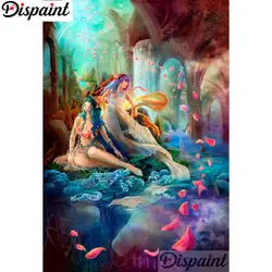 Dispaint полный квадратный/круглый дрель 5D DIY алмазов картина "мультфильм красота" 3D Вышивка крестом домашний Декор подарок A12073