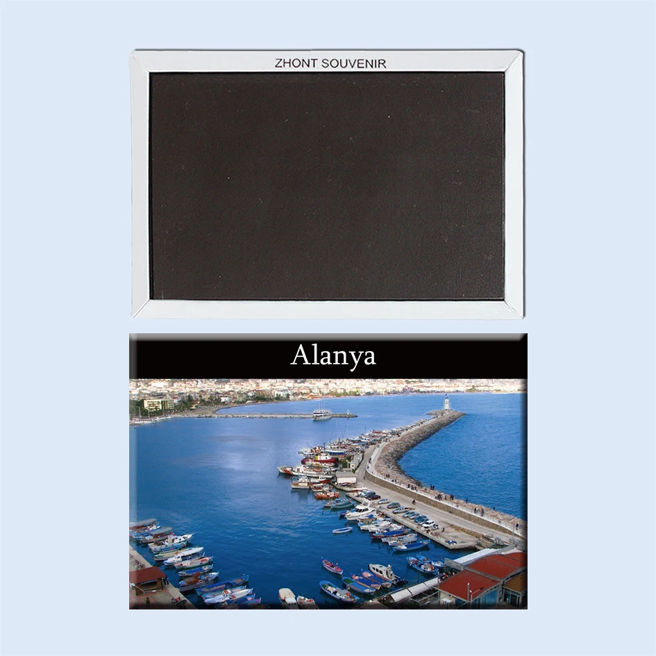 Порт красоты гавани Alanya Turkey22950 магнитный холодильник дорожные сувениры|travel