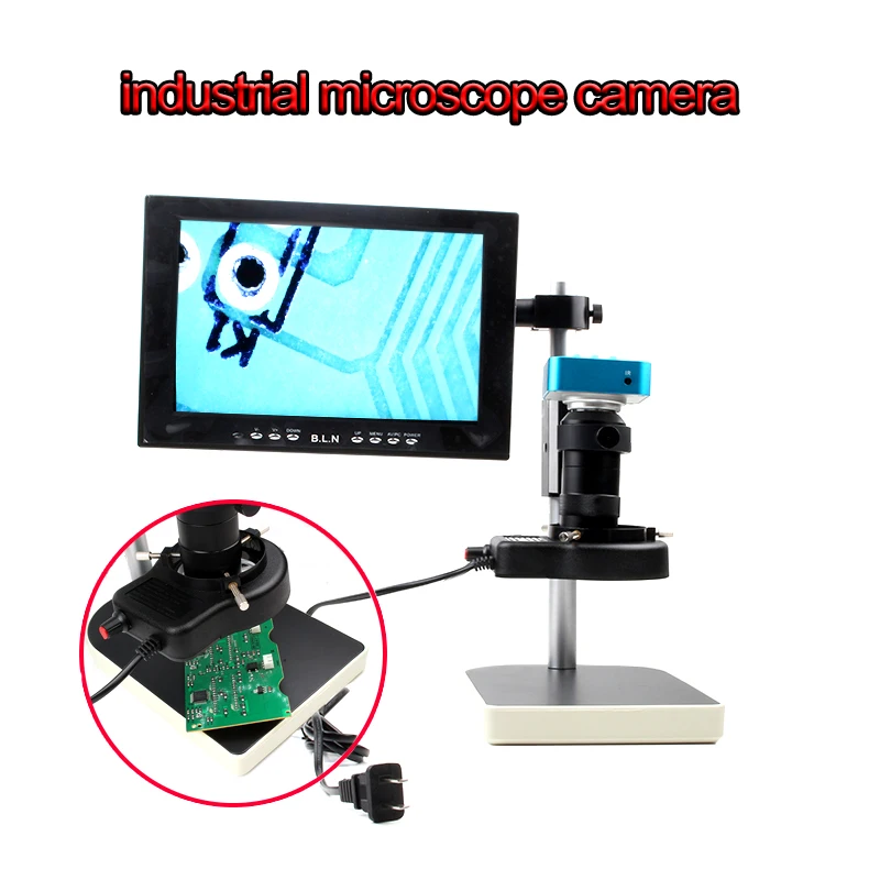 Pixels U500X Digital Microscope Camera Microscopio Magnifier Electronic Stereo card remote