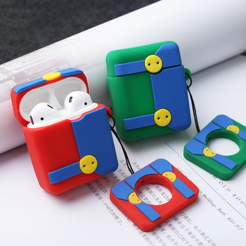 

AirPods Case Protective Cover Silicone Compatible with Apple AirPods 2 & 1