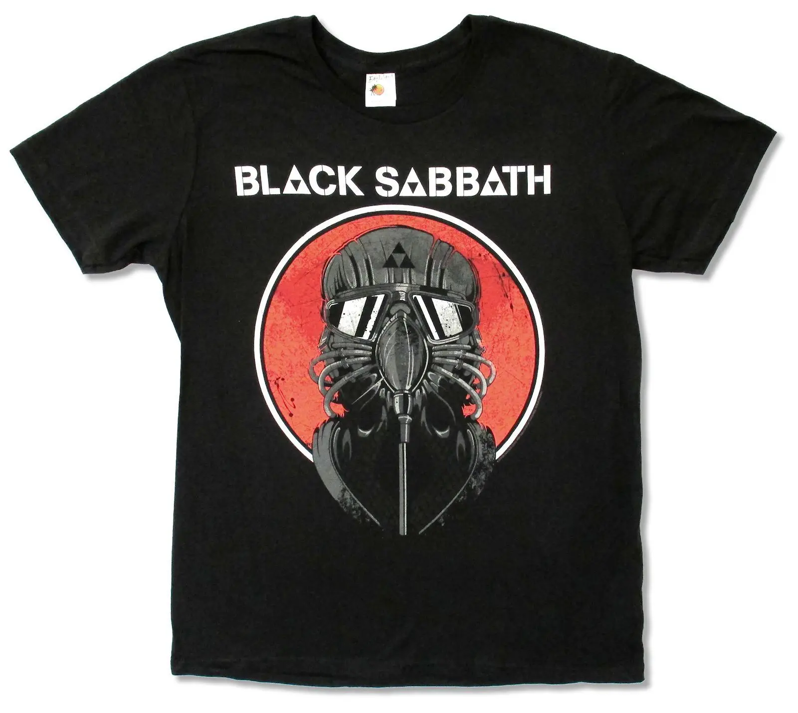 BLACK SABBATH &quotПилот&quot черный футболка новый официальный Оззи короткий рукав