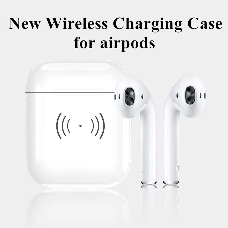 apple airpods with wireless charging case bluetooth headset with mic