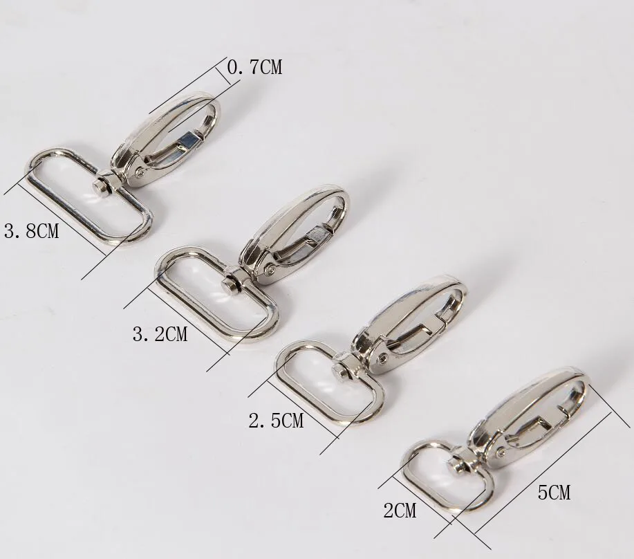 20 шт./лот металлическая защелкивающаяся застежка для чемодана собаки вешалка