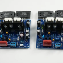 DIY наборы в сборе 2 шт. MX50 SE2 LAPT 2SA1295 2SC3264 аудио усилитель мощности двухканальный усилитель мощности