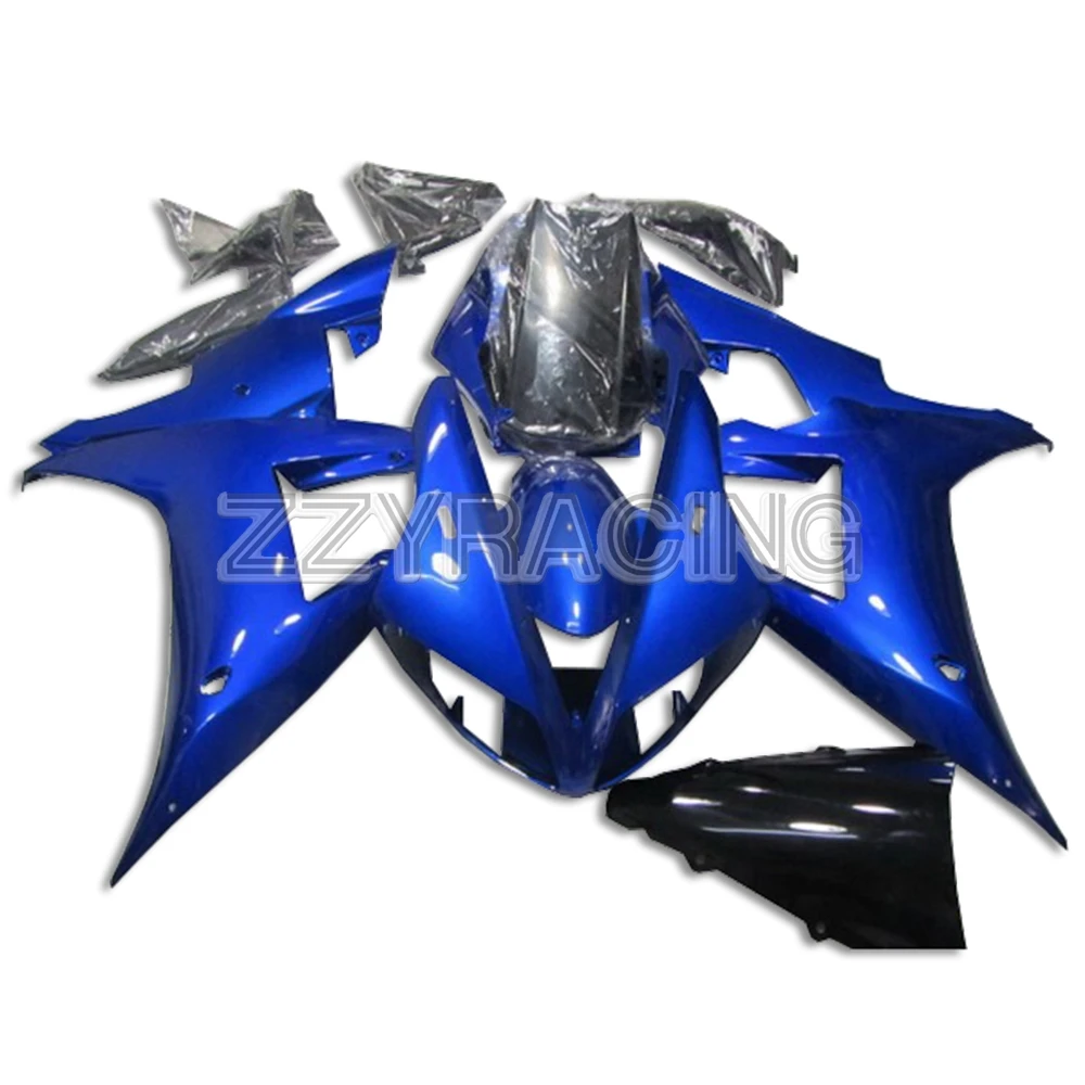 

Injection Fairings for Yamaha YZF R1 2002 2003 Panels ABS Plastic YZF1000 02 03 Complete Body Kit Hulls Panels Blue Black