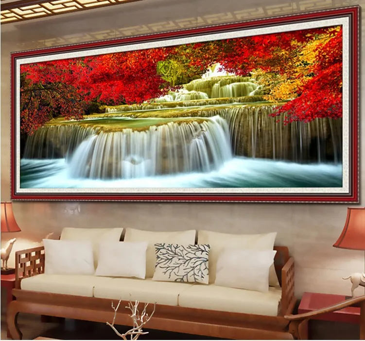 Рукоделие рукоделие DMC Вышивка крестиком наборы для вышивания водопад хорошее