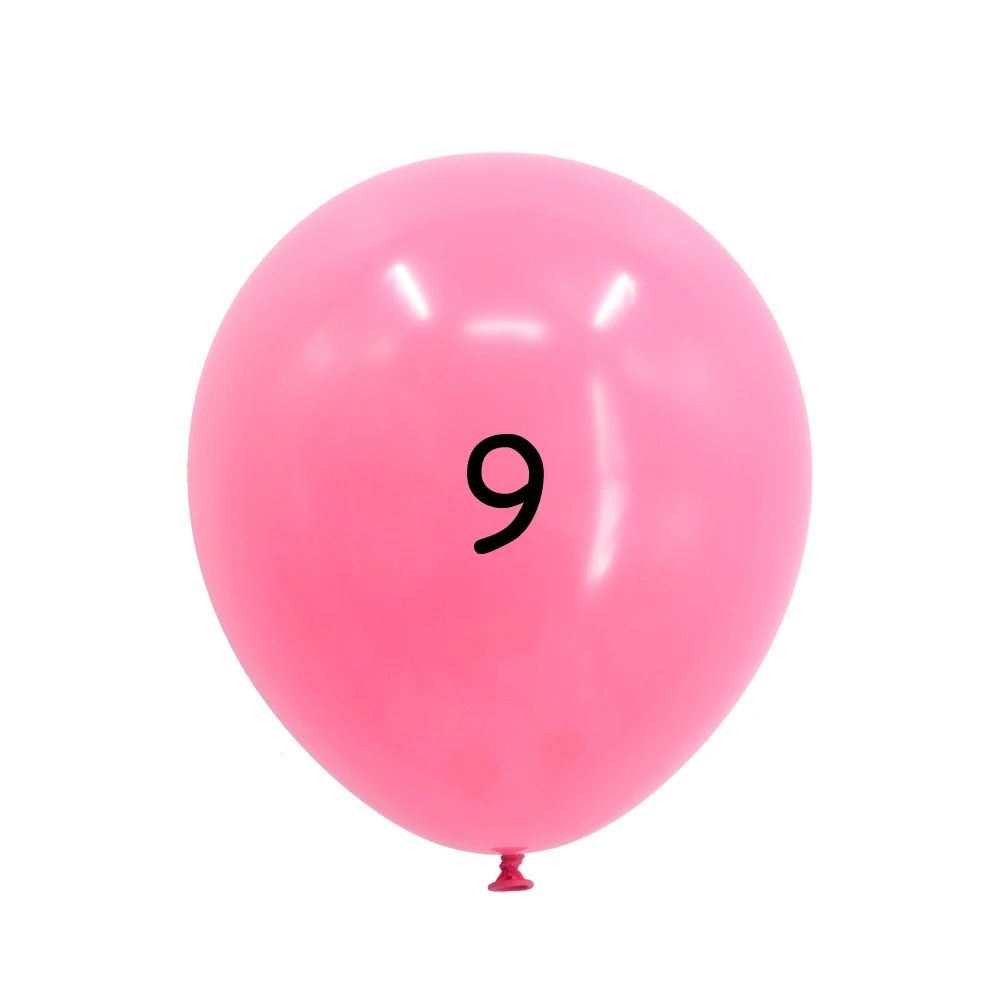 Macaron Balloon 9 1" 10 шт., милые шары в виде макарон, леденцы, цветной, чистый латексный шар, романтические свадебные украшения, воздушные шары, вечерние шары, товары для мероприятий - Цвет: Macaron Balloon 9