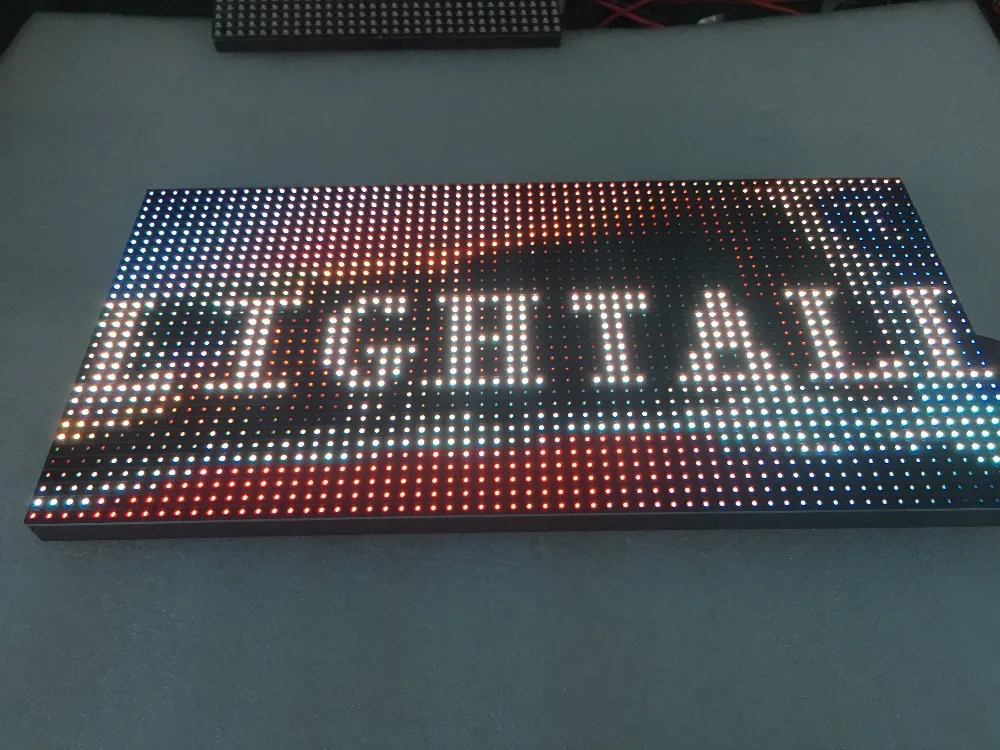 Полноцветный светодиодный модуль RGB P10 для рекламы уличный дисплей 320*160 мм 32*16