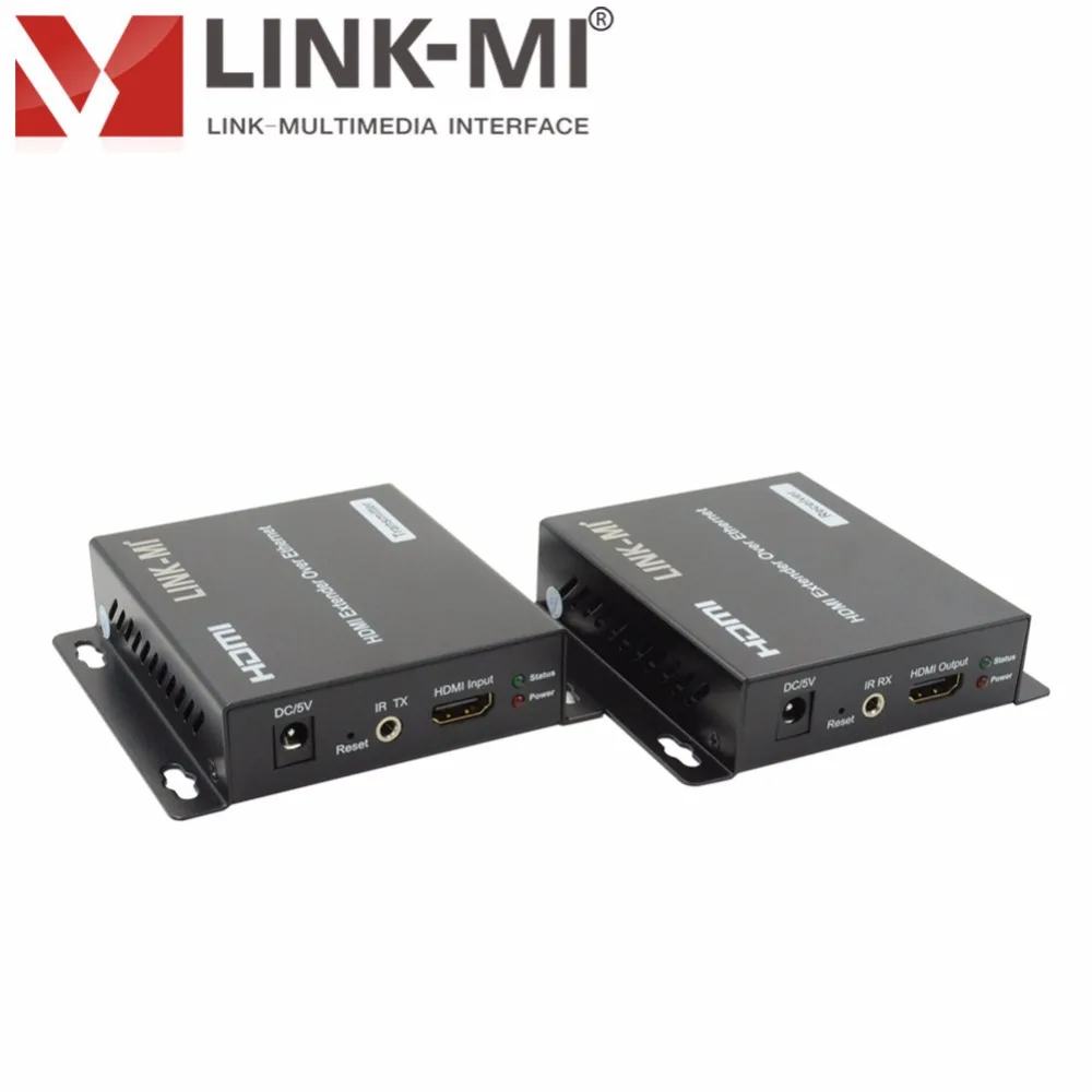 LINK-MI LM-EX22 HDMI удлинитель 120 м hdbit через lan Cat6/6a/7 Ethernet с ИК, до 1080 P