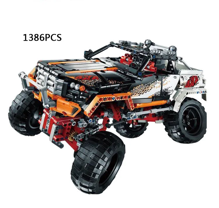 2017 hot Lepin Classic technics remote control 4X4 Crawler 2in1 font b truck b font building