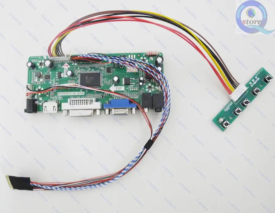 

HDMI+DVI+VGA LCD Controller Kit for LP156WH4(TL)(A1)/(TL)(N1) LED Panel 1366x768