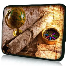 Карта и компас 1" Мягкий ноутбук Тетрадь мягкий чехол сумка для 15,6" hp павильон G6 DV6 M6, Dell, acer, sony
