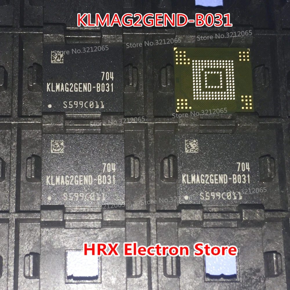 100% Новинка оригинал 16 г EMMC BGA KLMAG2GEND B031 (1 10 шт.)|bga|bga emmc |
