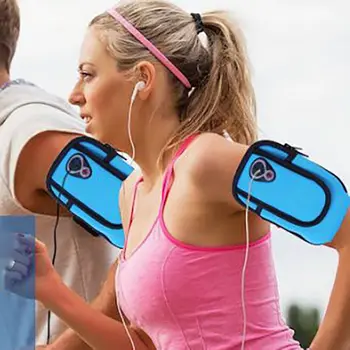

New arrived Unisex Outdoor Sports Arm Package Men and Women Fitness Running Breathable Waterproof Pouch Iphone 6 S / Plus 5.2-6