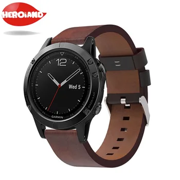 

Hot sale Clock Hour Watch Band Strap Stailess Steel Bracelet Strap Watch Band For Garmin Fenix 5 GPS Watch Gifts Drop Shipping