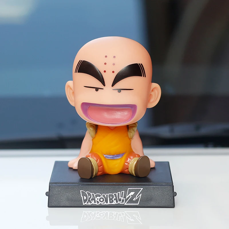 Son Goku Monk украшения для приборной панели автомобиля игрушки держатель телефона мобильный клип встряхивание головы Стайлинг украшения для кукол аксессуары для интерьера