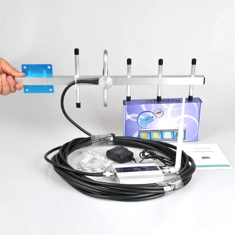 

10M cable & yagi antenna gain 60dbi GSM CDMA repeater 850Mhz signal booster cdma booster repeater,cdma amplifier signal booster