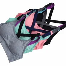 Спортивный женский бюстгальтер, сексуальный, для спортзала, фитнеса, спорта, высокая интенсивность, на открытом воздухе, ударопрочный, для бега, спортивный топ, дышащий, бюстгальтер для фитнеса