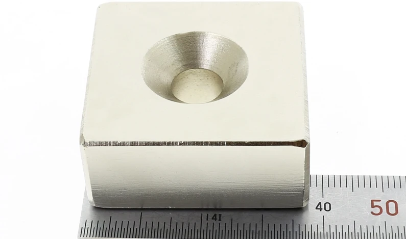 

2PCS 37X37X16 N50 Super Strong Salvage Magnet Rare Earth Disc Magnet with ring magnet Neodymium Magnets
