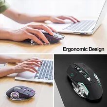 Горячая 2,4G беспроводная мышь с usb-приемником 3 регулируемые dpi Оптические Мыши для ПК ноутбук компьютер для DOY