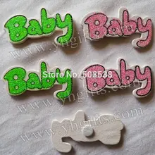 100 шт./партия. разноцветное дерево блестящие детские наклейки, 3x5. 5 cmKids игрушки, набор для скрапбукинга, Ранние развивающие DIY. детские поделки