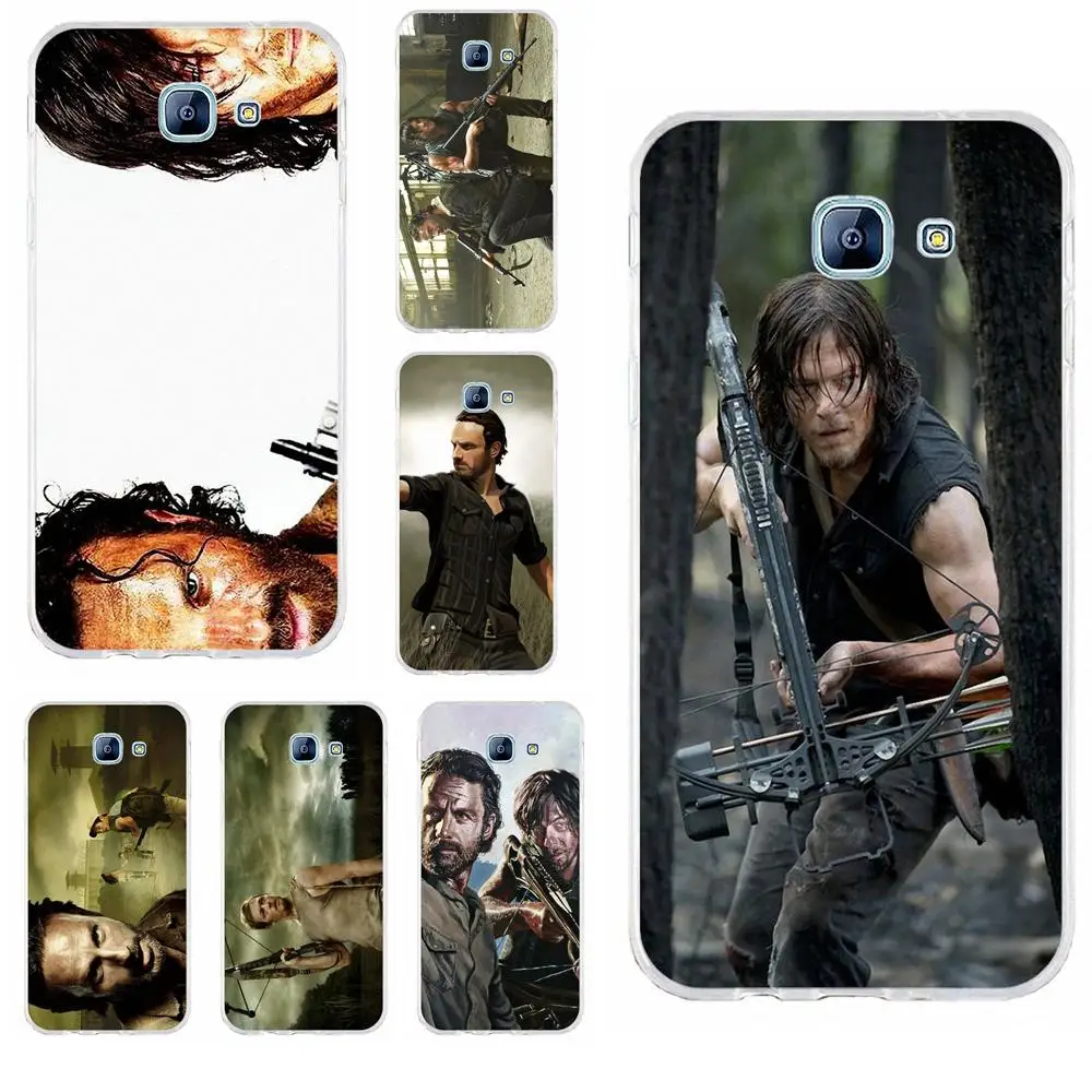 

Perciron TPU Protective Case For Samsung Galaxy A3 A5 A7 J1 J2 J3 J5 J7 2015 2016 2017 Rick Grimes Daryl Dixon The Walking Dead