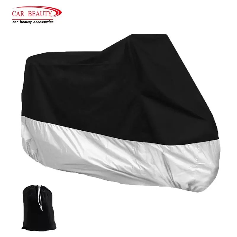 190T Fabric Universal Motorcycle Cover Waterproof Dustproof Scooter