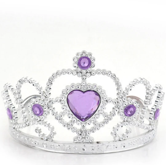 

Heart to Heart Children simple hollow plastic crown golden crown headband