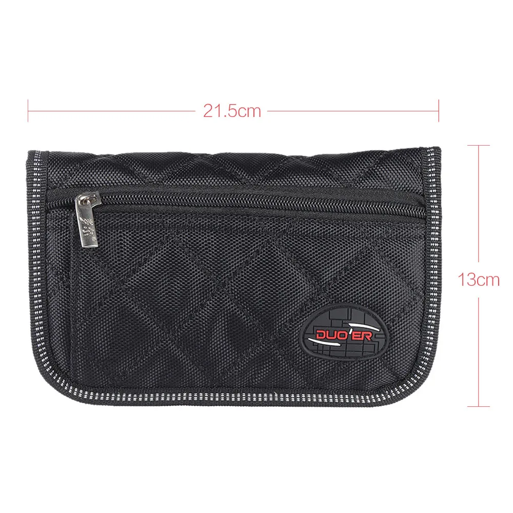 Durable Trombone Euphonium Trumpet Mouthpiece Pouch Bag 4 Soft Compartments Black Woodwind Instrument Parts & Accessories