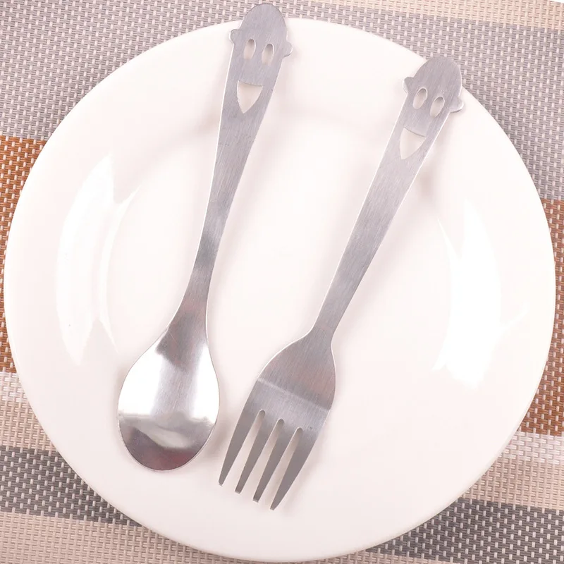 Набор детской посуды из нержавеющей стали и вилки|dinnerware set|steel tablewaretableware dinnerware sets |