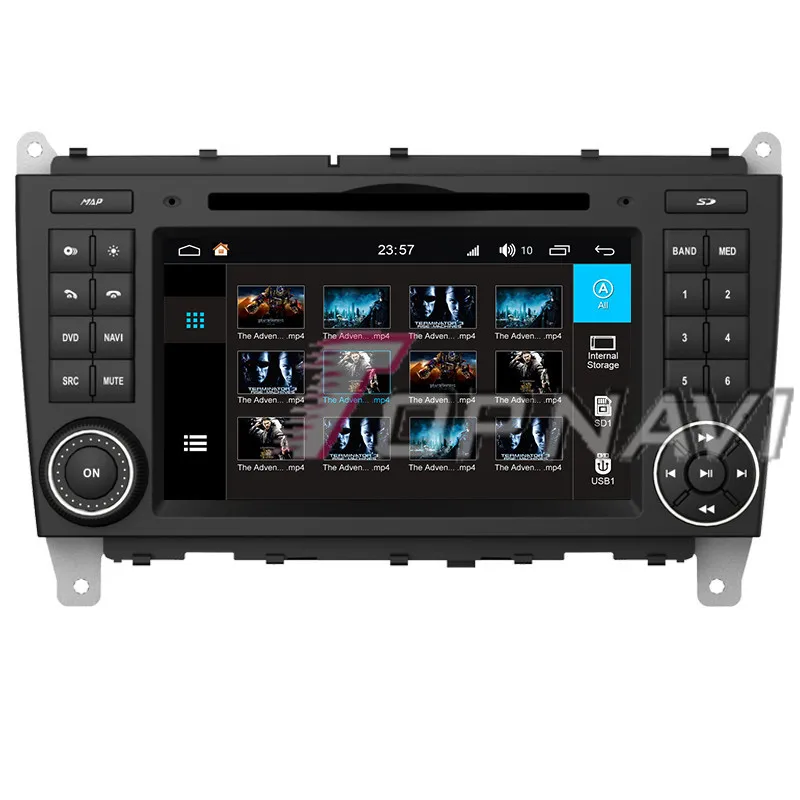 Top Topnavi Octa Core S200 Android 8.0 Car DVD Multimedia Player for Benz C class Audio Radio Stereo 2DIN GPS Navigation Autovideo 3