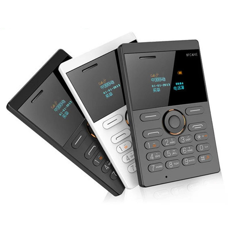 Скидка! 2016 Новый ультратонкий мобильный телефон IFCANE E1 GSM Bluetooth английская русская