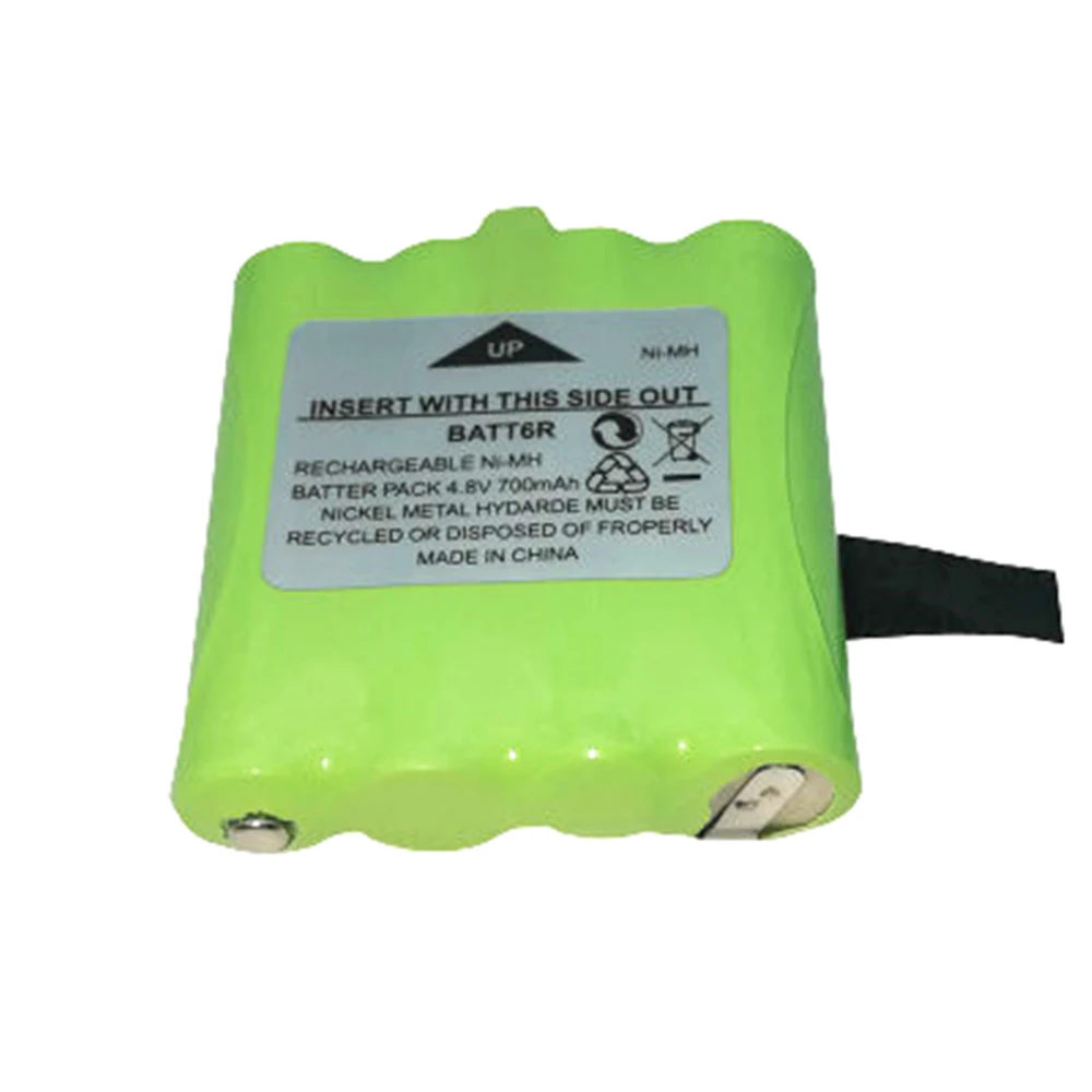 4,8 V 700MAH Ni-MH перезаряжаемый 2 способ радио Аккумулятор для Midland BATT6R BATT-6R