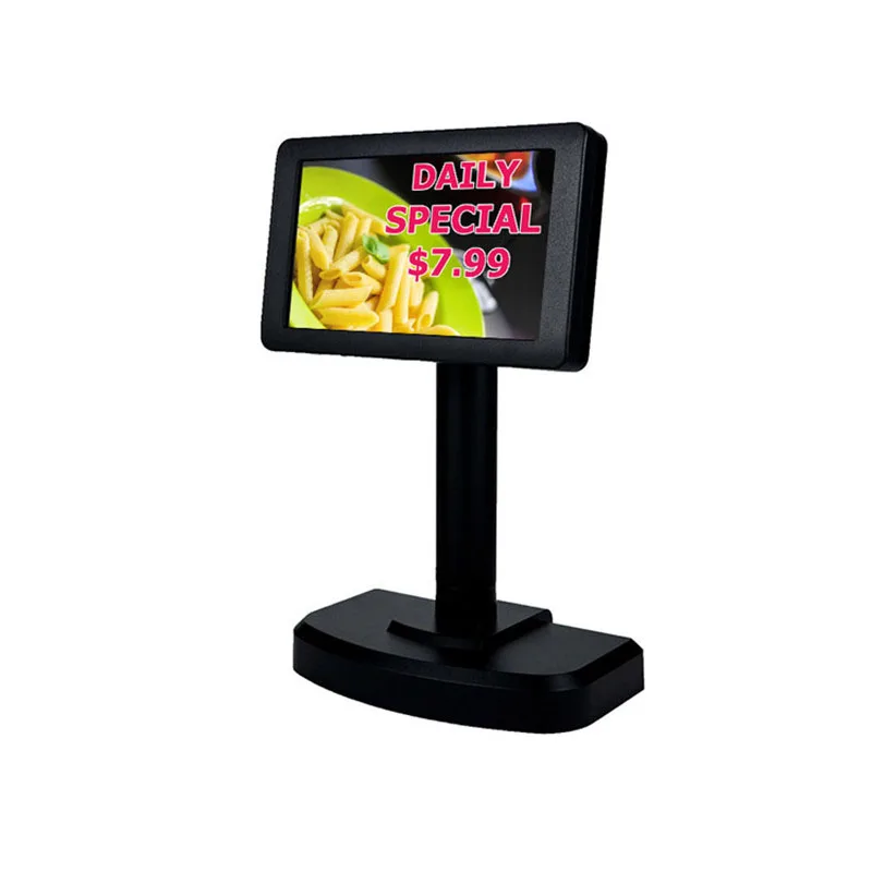 PD7000-U лучшие продажи Розничные предметы 7 дюймов pos дисплей клиента для рекламы