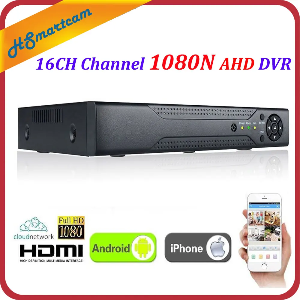 

XVR 16CH Channel CCTV Video Recorder 1080P Hybrid NVR AHD TVI CVI Hi3521A 8CH DVR 16CH 1080N 5-in-1 XMeye P2P DVR FreeShipping