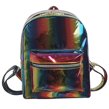 

LJL-Color School Backpack for Girl Cool Design Mini Small Women Backpack Shoulder Bag Female Rucksack Bagpack