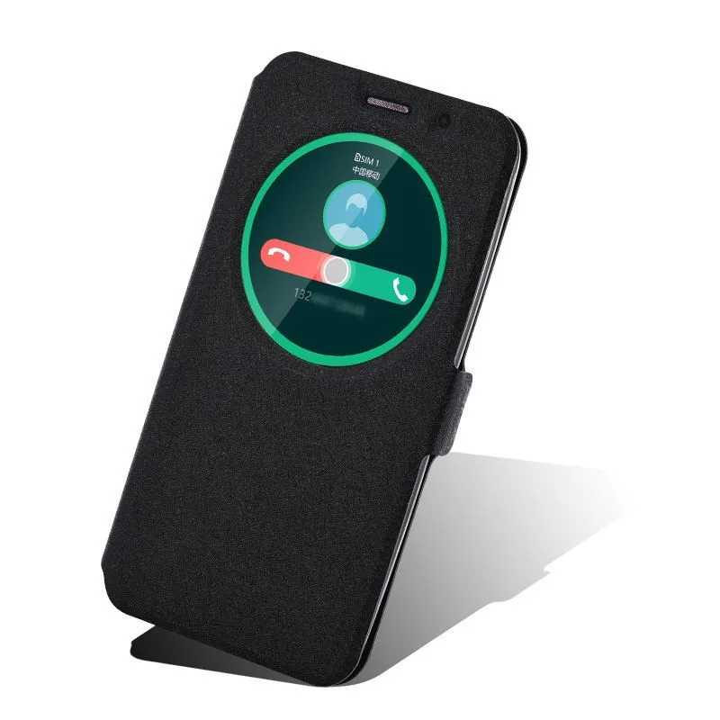 Роскошный чехол для телефона Asus Zenfone 2 Deluxe Z00AD кожаный с откидной крышкой