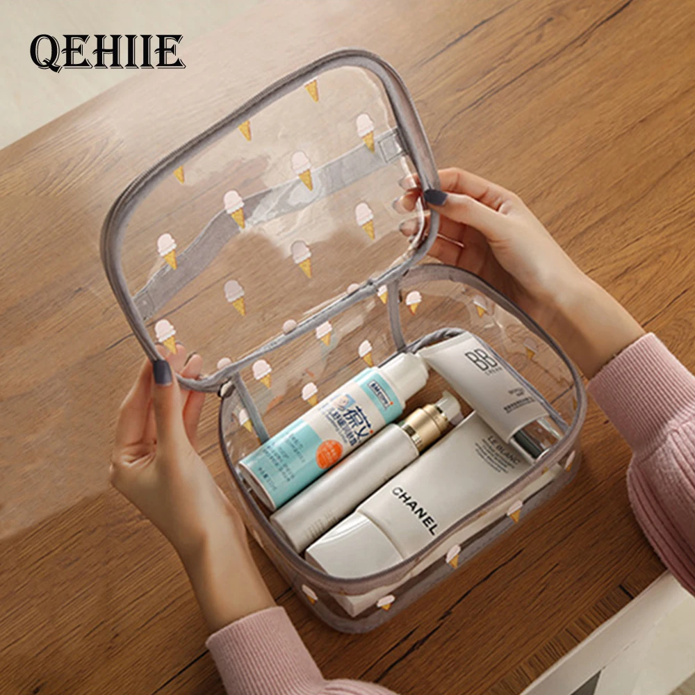 Travel Organizer Clear Toiletry Bag Waterproof PVC Women's Profession